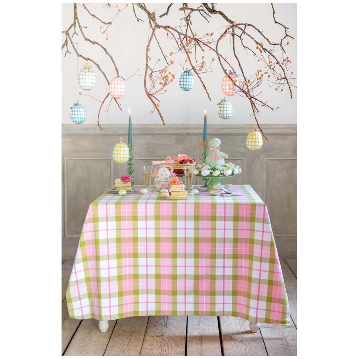 Set 8 Tovaglioli Di Stoffa MLMW – Cotone E Lino Giallo Primavera, 40x40 Cm, Lavabili Per Matrimoni E Feste - 2