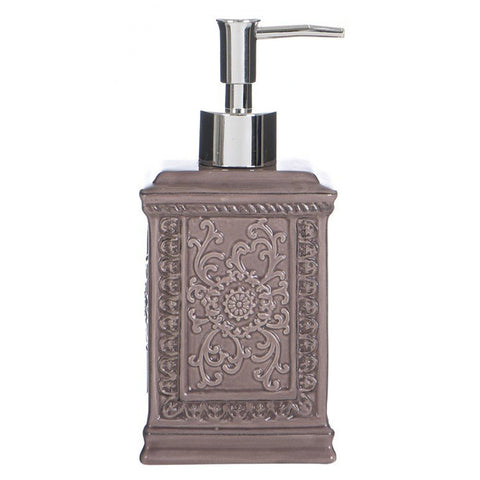 BLANC MARICLO' Dispenser portasapone in ceramica malva H18.5 cm a27442