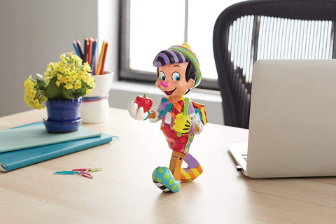 Disney Statuina Pinocchio in resina multicolore 8x13xh20,6 cm