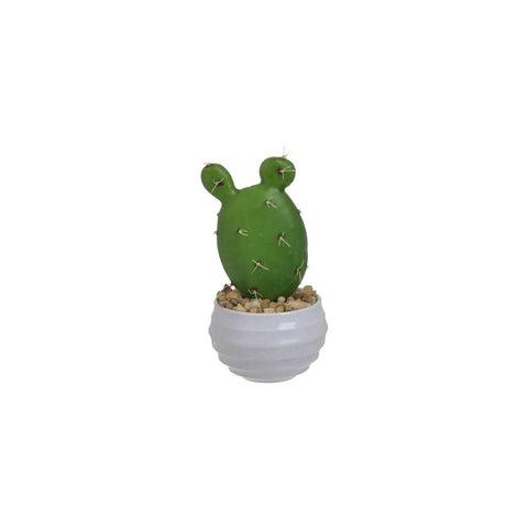 INART Piantina decorativa cactus in vasetto 4 varianti H15 cm 3-85-475-0238