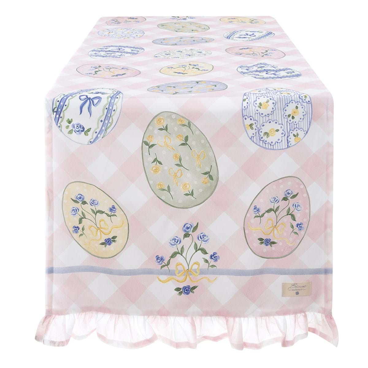 Blanc Mariclò Pink Easter runner Prettry Easter 50×160 cm