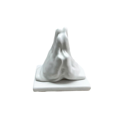 AMAGE Statua “Fede” colore bianco in porcellana opaca 16.5x15x9 cm