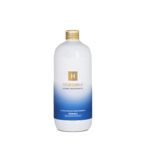 HOROMIA Ricarica refill per diffusore bastoncini FIORI BLU home fragrance 500 ml