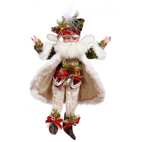 GOODWILL Mark Roberts Statuina Fata "Believe Santa" in resina