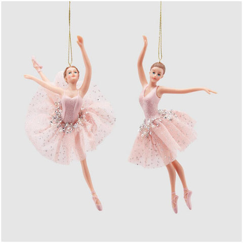 EDG - Enzo De Gasperi Ballerina con abito rosa H18 cm 2 varianti (1pz)