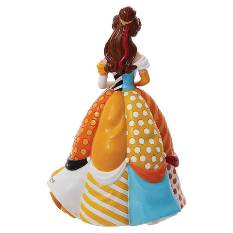 Disney Statuina Belle "La Bella e la Bestia" in resina multicolore H19 cm