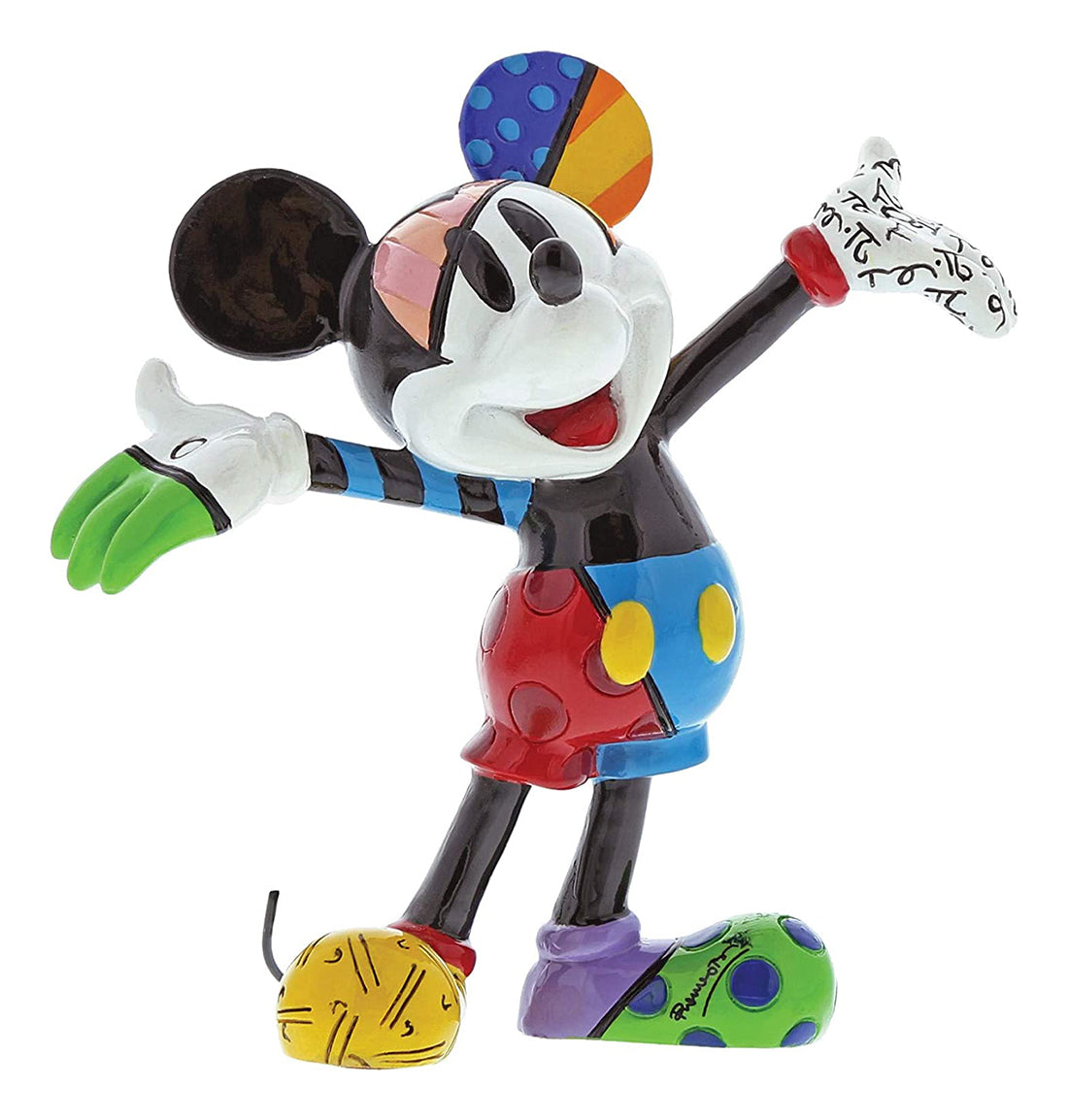 Disney Statuina Topolino Mickey Mouse vintage in resina multicolore 8x –  Angelica Home Stabia