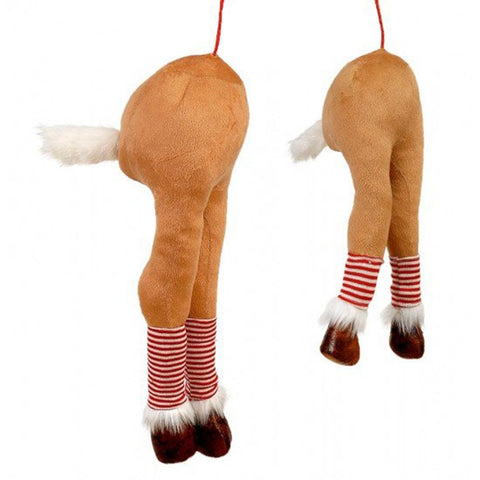 VETUR Decorazione di Natale gambe di cervo da appendere 54cm 97606