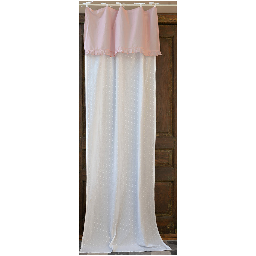Tenda in pizzo serie Candy Roses | Colore malva Tenda in pizzo serie Candy Roses | Colore malva