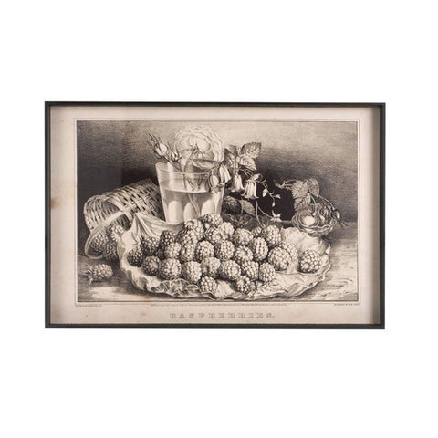 BLANC MARICLO' Quadri assortiti con frutta "STILL LIFE" 60x4.5x40 cm A28290