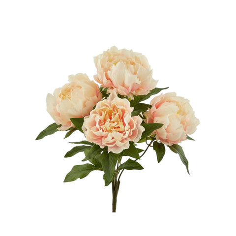 EDG Peonia bouquet mazzetto di fiori in tessuto rosa