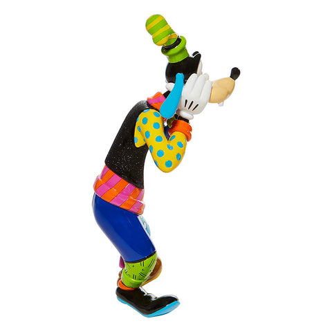 Disney Statuina Pippo Goofy in resina multicolore 9,5x12xh25,5 cm