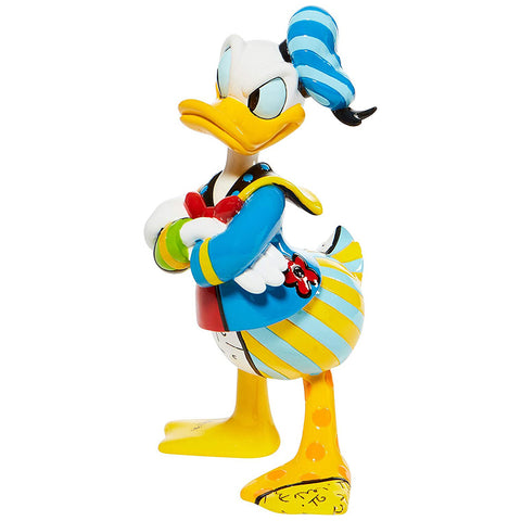 Disney Statuina Paperino Donald Duck in resina multicolore 11x9,5xh18 cm