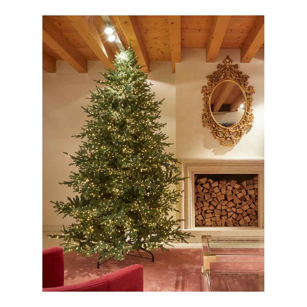 EDG Albero di Natale Pino Luxury con 5000 luci H 240 cm