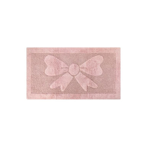 NUVOLE DI STOFFA Tappeto con fiocco rosa antico 60x180 cm KCT21641C