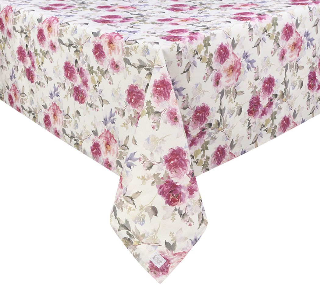 Tablecloth with flowers cm.140x240 Amy collection Nuvole di Stoffa