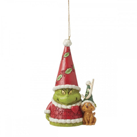 Nain Enesco Grinch avec max "Jim Shore" 5x8xH13 cm