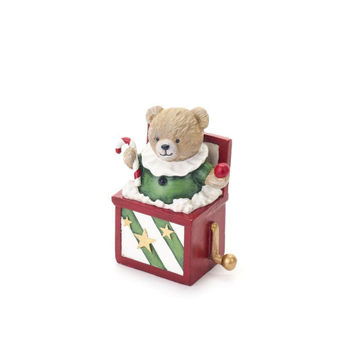 Figurine de Noël en tissu « Ours au pays des merveilles » 2 variantes (1 unité)