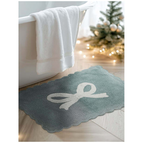 Tapis de bain en coton Blanc Mariclò 45x75 cm 3 couleurs (1 unité)