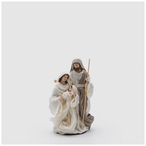 EDG Figurine de la Nativité Seigneur Sainte Famille en résine H22 cm