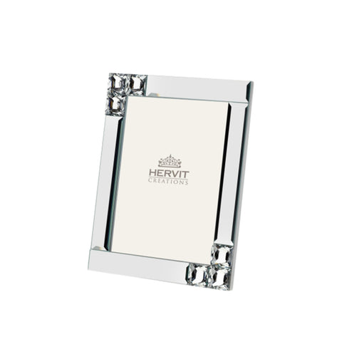 Hervit Cornice in cristallo "Miroir" 16.5x21.5 cm