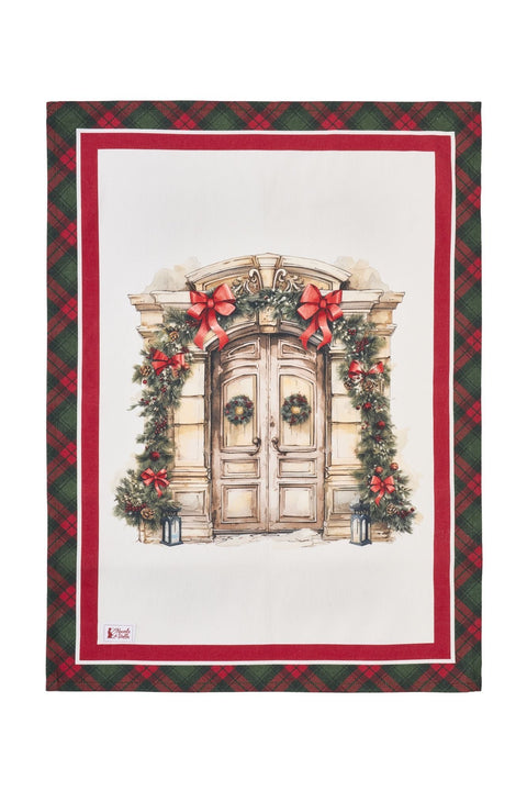 Cloth Clouds Christmas Canvas "Christmas is Coming" 50x70 cm 6 variants (1 unit)