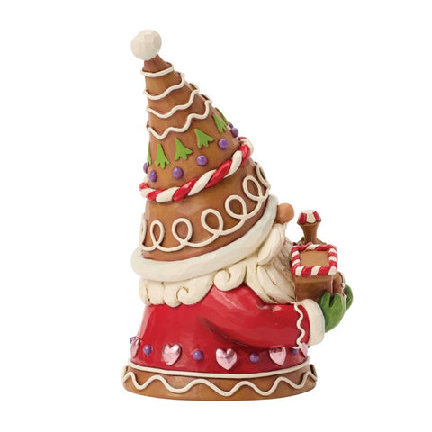 Enesco Statuina di natale Gnomo "Gingerbread Gnome" 8.5x7.5xH14 cm