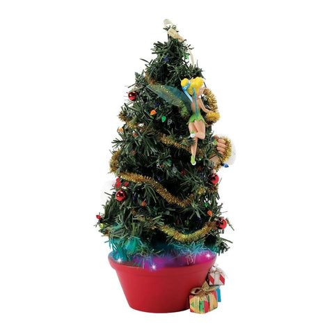 Department 56 Statuina Babbo natale in resina con trilli "A Little Bit of Pixie Dust" 30x17xH30 cm