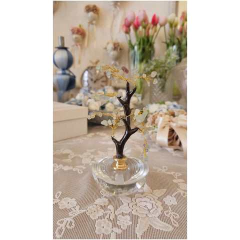 Chiaraela Pianta Bonsai con coralli "Fancy" H20 cm 4 varianti(1 unità)