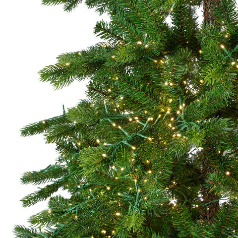 Sapin de Noël LED Kaemingk Galloway D120xH180 cm