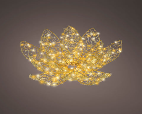 Micro LED a forma di fiore, effetto lampeggiante e statico per esterni.