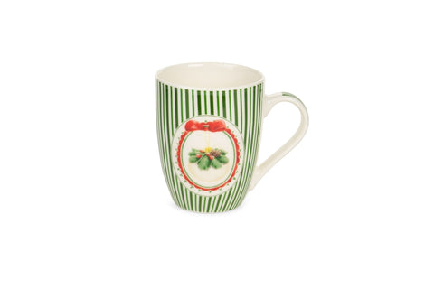 Nuvole di Stoffa Mug natalizia Tazza da latte in ceramica " MAGIC NOEL" 350 ml 6 varianti (1unità)