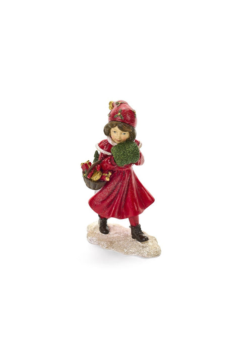 Figurine en résine Nuages ​​en tissu pour enfants « Conte de Noël » H19 cm 2 variantes (1 unité)