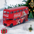 Oxford Routemaster Autobus Modellino Coca Cola Xmas 1/76 8.2x3.4xH4.2 cm - Angelica Home Stabia