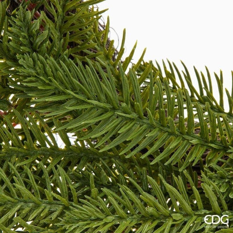 EDG Ghirlanda natalizia Fuoriporta con pigne D56 cm