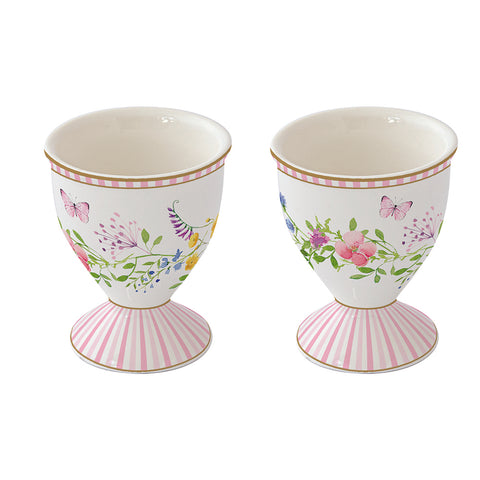 Easy Life Set 2 porta uova pasquali "Happy Easter" H6.5 cm