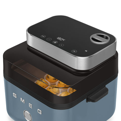 Smeg Storm Blue Matte Air Fryer 322x310x310 mm