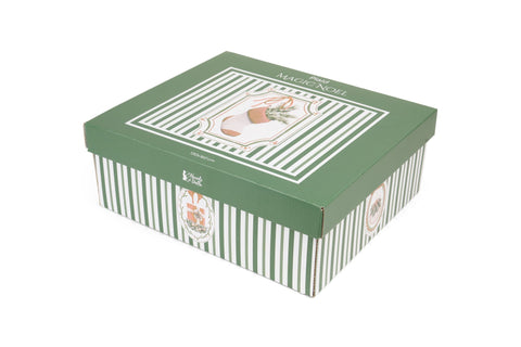ASS PLAID C/COFFRET CADEAU MAGIE DE NOËL 130X160CM
