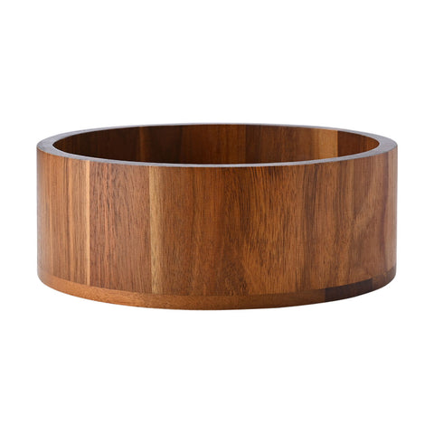 Estia Home Cesto Porta frutta in legno di acacia "Allure" D30xH9.5 cm