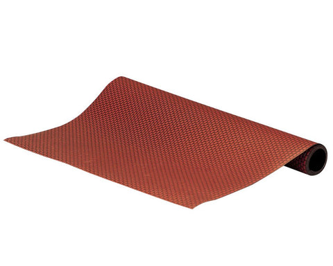 LEMAX Tappetino di mattoni large marrone H0.1x91.4x45.7 cm