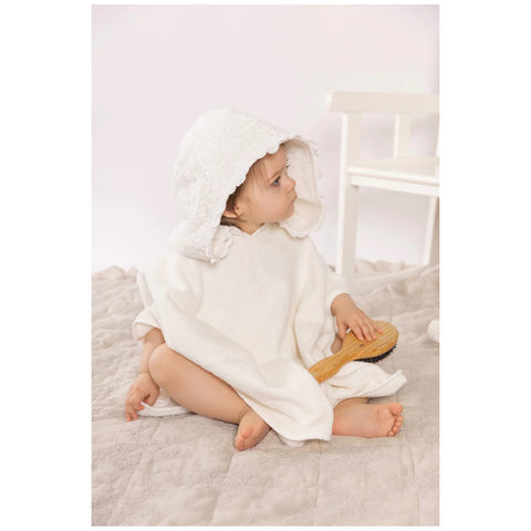 Chez Moi Poncho bambino in spugna di cotone "Corinzio" 2 varianti(1 unità)