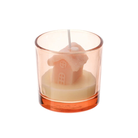 Hervit Home candle vanilla scent "Cottage" 5 cm 4 variants (1pc)