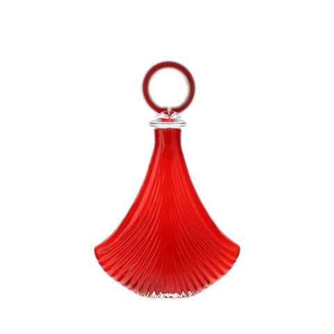 Hervit Red glass bottle, essence holder 25x10xH40 cm