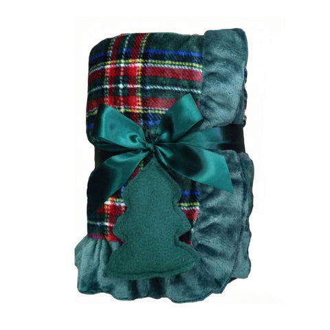 TARTAN PLAID WITH MATCHING FRILL