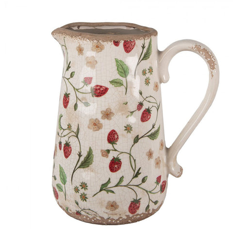 Clayre & Eef Brocca ceramica Shabby Chic 21x15x23 cm