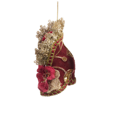 GOODWILL Decoro Stivaletto vittoriano per albero 9 cm 2 varianti(1 unità)