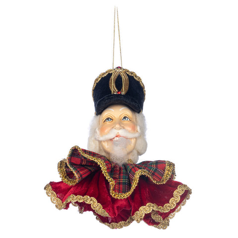 GOODWILL Fabric ball with nutcracker 18 cm 2 variants (1pc)