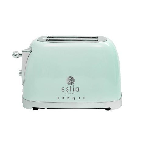 Estia Home Tostapane 2 Fette in acciaio inox menta Retro "Epoque" 815w