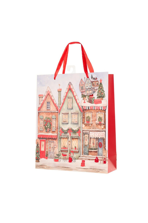 Nuvole di Stoffa Borsa natalizia in carta Sacchetto regalo 26x32 cm