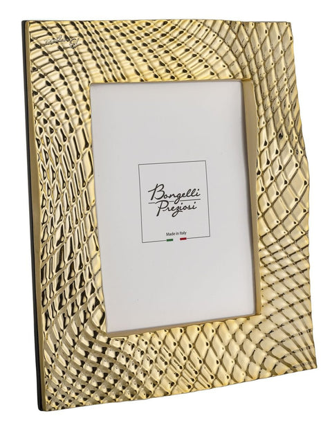 Bongelli Preziosi Cornice Portafoto oro "Ophis", Made in Italy 27x33 cm